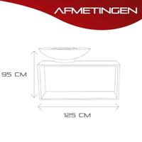 RedFire ONYX Classic Table vuurschaal bbq - 80 cm - thumbnail