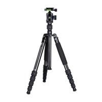 Sirui Traveller camera statief Traveller T-1005 + balhoofd K-10II - thumbnail