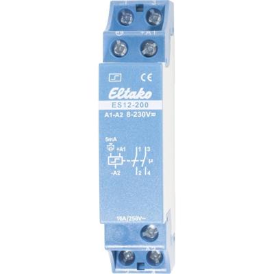 Eltako ES12-200 Stroomstootschakelaar DIN-rail 2x NO 230 V/DC, 230 V/AC 16 A 2000 W 1 stuk(s) Eltako ES12-200 Stroomstootschakelaar DIN-rail 2x NO 230 V/DC, 230 V/AC 16 A 2000 W 1 stuk(s)