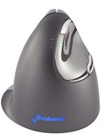 Evoluent Vertical Mouse 4 VM4L Linkshandigen Ergonomische muis Optisch Ergonomisch Grijs, Zilver - thumbnail