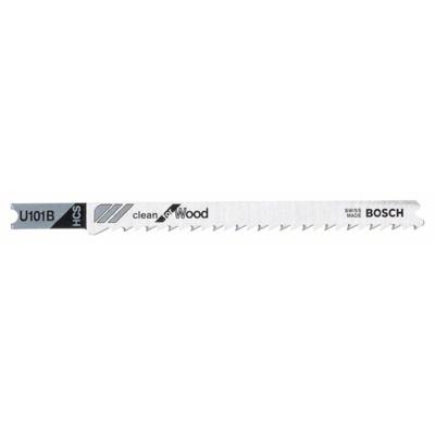 Bosch Accessoires Decoupeerzaagblad U 101 B Clean for Wood 3st - 2608630565