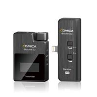 Comica BoomX-D MI1 draadloze microfoon-set met 1 zender en Lightning-ontvanger voor iPhone - thumbnail