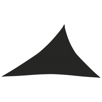 VidaXL Zonnezeil 160 g/m² 4x5x6,8 m hdpe zwart VidaXL Zonnezeil 160 g/m² 4x5x6,8 m hdpe zwart