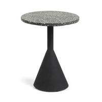 Kave Home Bijzettafel 'Delano' 40cm, kleur Zwart - thumbnail
