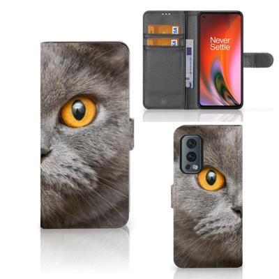 Telefoonhoesje | Met pasjeshouder | OnePlus Nord 2 5G Britse Korthaar