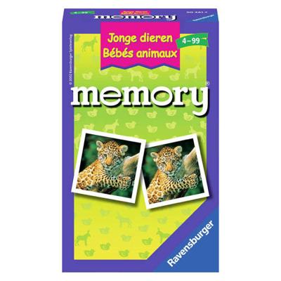 Ravensburger Spel Memory Jonge Dieren Pocket