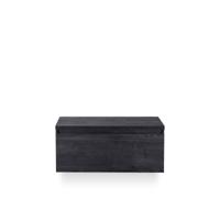 Frozen Badmeubelset 100 cm - Greeplijst in kleur - Incl. Bovenblad Black Oak - thumbnail