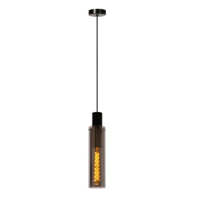 Lucide ORLANDO - Hanglamp - Ø 10 cm - 1xE27 - Fumé