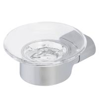 Geesa Wynk zeephouder met losse inzet Chroom - thumbnail