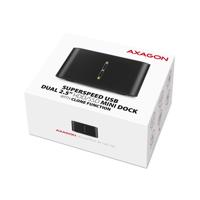 AXAGON ADSA-D25 USB-A 3.2 Gen 1 SATA 6 Gb/s Harde schijf-dockingstation 2.5 inch Met clone-functie - thumbnail