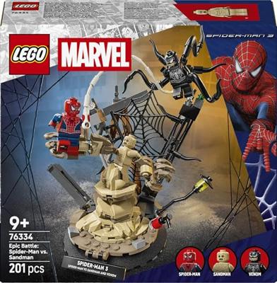 LEGO®Marvel super heroes 76334 Grote confrontatie Spider-Man tegen Sandman