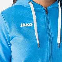 JAKO 6865D Jas Met Kap Base Dames - Jako-Blauw - 34 - thumbnail