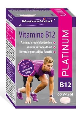 Mannavital Vitamine B12 platinum 60 Tabletten