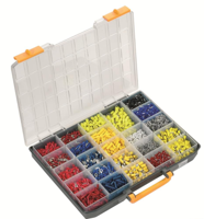 Weidmüller 9202640000 Assortiment kabelschoenen 0.50 mm² - 6 mm² Wit, Grijs, Rood, Zwart, Blauw, Geel 4500 stuk(s) - thumbnail