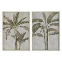 Schilderij Home ESPRIT Kristal Spar 70 x 4 x 100 cm (2 Stuks) - thumbnail