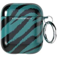 Richmond & Finch Freedom Series Apple Airpod Emerald Zebra - thumbnail