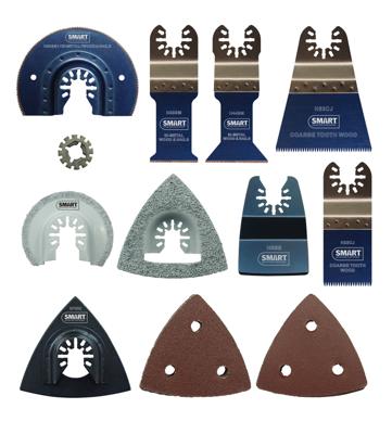 SMART blades UN TRA 20st Blad assortiment voor multitool SMART blades UN TRA 20st Blad assortiment voor multitool
