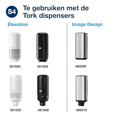 Tork schuimzeep, mild, systeem S4, flacon van 1 liter
