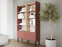 Kast JULIE 100 cm acacia/roest - thumbnail