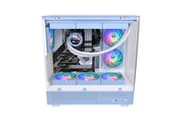Thermaltake CL-F198-PL12BU-A koelsysteem voor computers Computer behuizing Ventilator 12 cm Blauw 3 - thumbnail