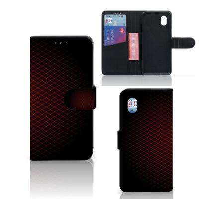 Alcatel 1B (2020) | Telefoon Hoesje | Geruit Rood