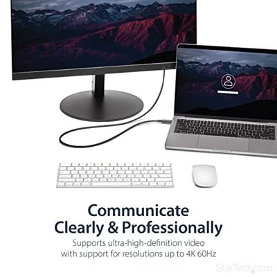 Adapter USB C naar Mini DisplayPort Startech CDP2MDPMM1MB Zwart 1 m