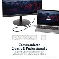 Adapter USB C naar Mini DisplayPort Startech CDP2MDPMM1MB Zwart 1 m - thumbnail