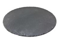 Serveerplank leisteen Ø30cm - thumbnail