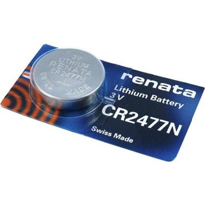 Renata CR2477N lithium 3V batterij (met rand)
