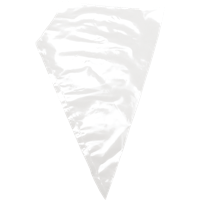 Spuitzak | 53x28cm | PE | transparant | 1000 stuks - thumbnail