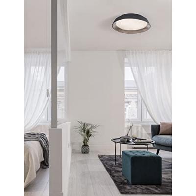 Lyora PlafondlampVela zwart Ø 45cm - 9081270