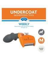 FURminator Undercoat DeShedding Tool hond kort haar M - thumbnail