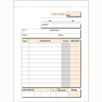 Factuurboek 15 x 10,5 cm (5 Stuks) - thumbnail