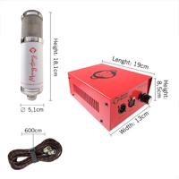 Monkey Banana Mangabey buizen condensator microfoon (wit) - thumbnail