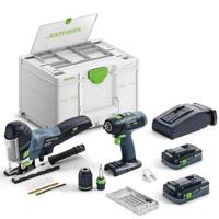 Festool T 18+3/PSC 420 HPC I-Set Accu Combiset 18V 4.0Ah in Systainer - 577630 - thumbnail