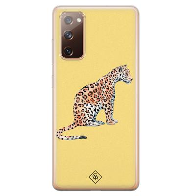 Samsung Galaxy S20 FE siliconen hoesje - Leo wild