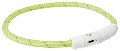LED-halsband voor huisdieren Trixie Groen XS/S LED-halsband voor huisdieren Trixie Groen XS/S