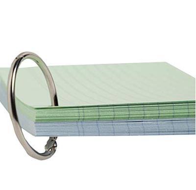 Exacompta gekleurde systeemkaarten, ft A7, gelijnd, pak van 50 stuks