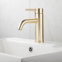 Wastafelkraan AquaSplash Plus Mat Goud Aquasplash - thumbnail