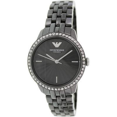 Emporio Armani Ceramica AR1478 Dames Horloge 32mm 3 ATM