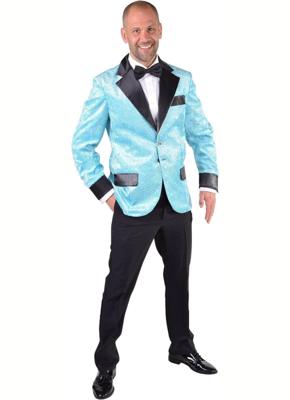 Glitter colbert, turquase