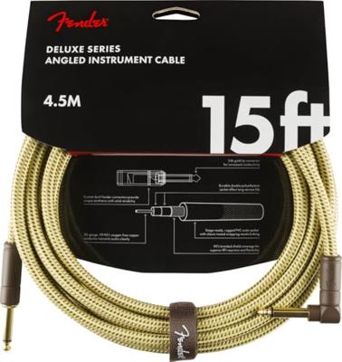 Fender Instrumentkabel Deluxe Tweed, Jack-Jack Haaks, 4.5m