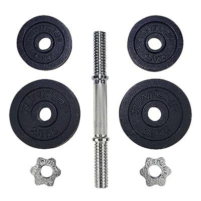 Dumbbell 10kg met 1 dumbbell stang 1 set