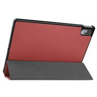 3-Vouw sleepcover hoes - Lenovo Tab P11 Pro - Bordeaux Rood - thumbnail