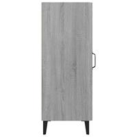 Dressoir 34,5x34x90 cm bewerkt hout grijs sonoma eikenkleurig - thumbnail
