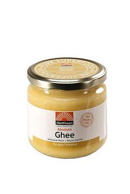 Mattisson Mattisson Ghee Geklaarde Boter Bio (300g) Mattisson Mattisson Ghee Geklaarde Boter Bio (300g)