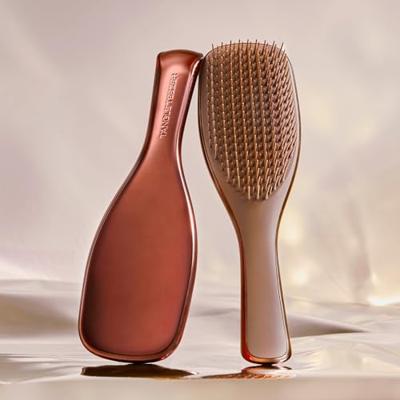 Tangle Teezer the ultimate detangler chrome chocolate bronze
