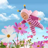 Babypop - COROLLE - Pti' Cur Abeille - 30 cm - vanillegeur - vanaf 9 maanden - thumbnail
