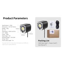 Ulanzi LT026 100W Bicolor COB Video Light met magnetic knob - thumbnail