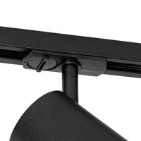 QAZQA Moderne spot zwart voor railsysteem 1-fase 70mm - Iconic Jeana - thumbnail